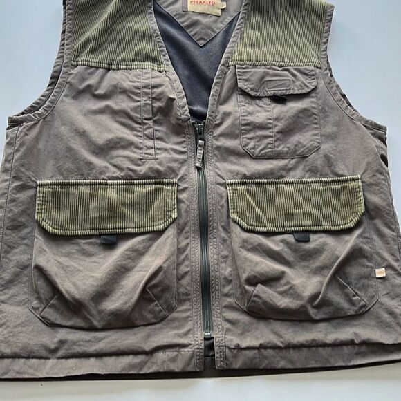 Pisaalto Vintage Style Outdoor Vest Tagged L Fit Mens M - Picture 3 of 9